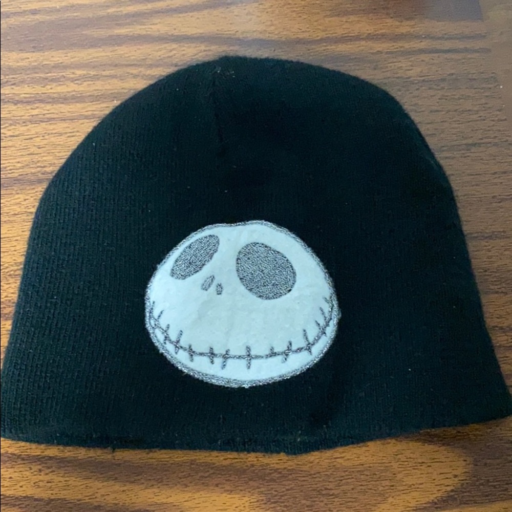 Jack skellington reversible beanie